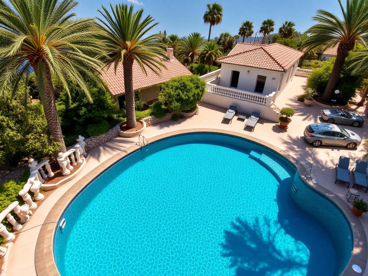 Piscine méditerranéenne
